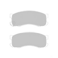 ECD GERMANY Комплект Спирачни накладки MAZDA[GN513323Z, BB-23229]