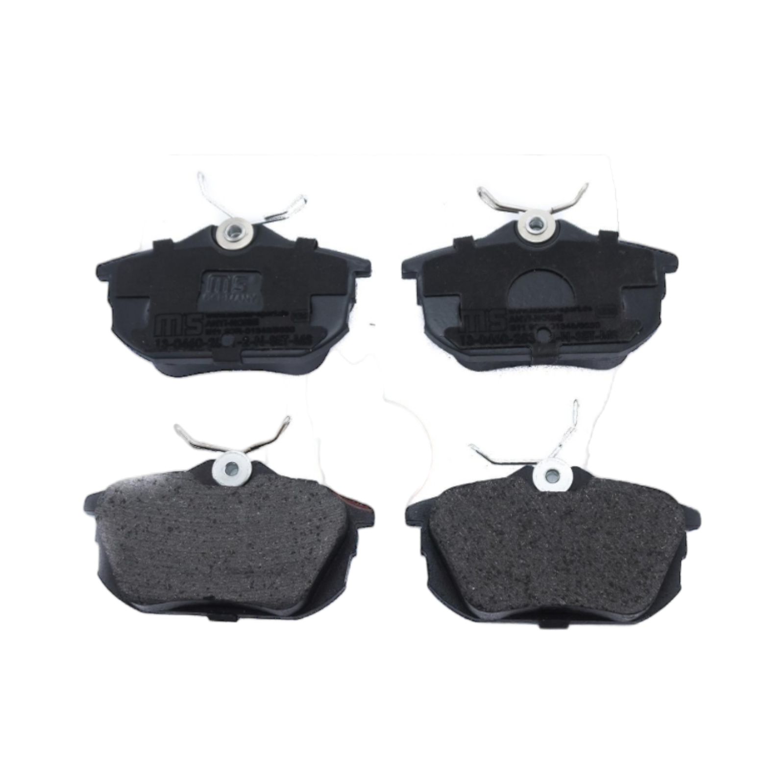 EURO BRAKE Комплект Спирачни накладки, задна ос [224815, BB-24815, 13.0460-2831.2, 6163700110, M6207