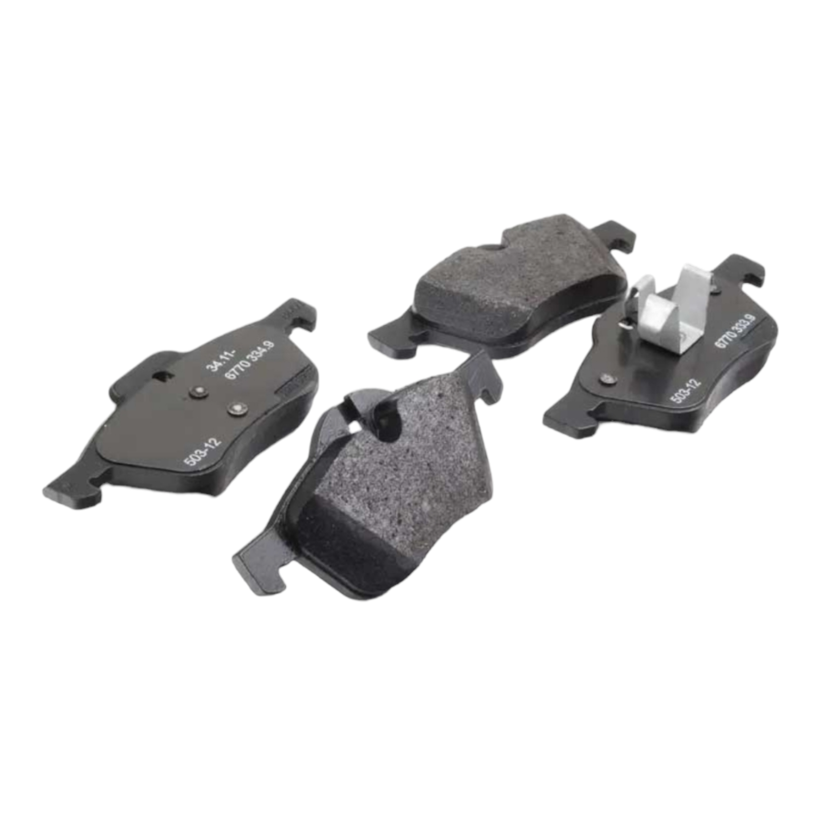 ECD GERMANY Комплект Спирачни накладки, предна ос [BB23281/18,3, P06030, 34116761287]